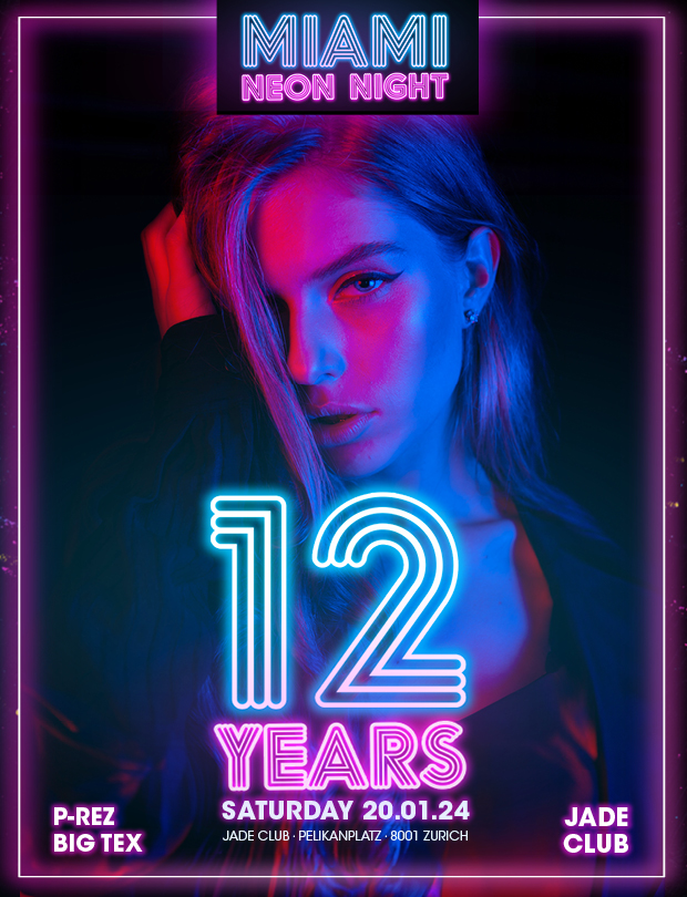 12 Years Miami – Neon Edition
